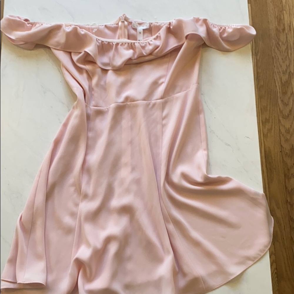 LEITH pale pink dress